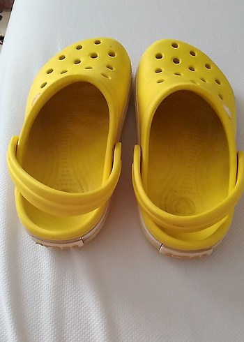 Crocs Sarı Tokalı Erkek Çocuk Terlik