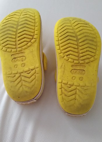 30 Beden sarı Renk Sarı Tokalı Erkek Çocuk Terlik