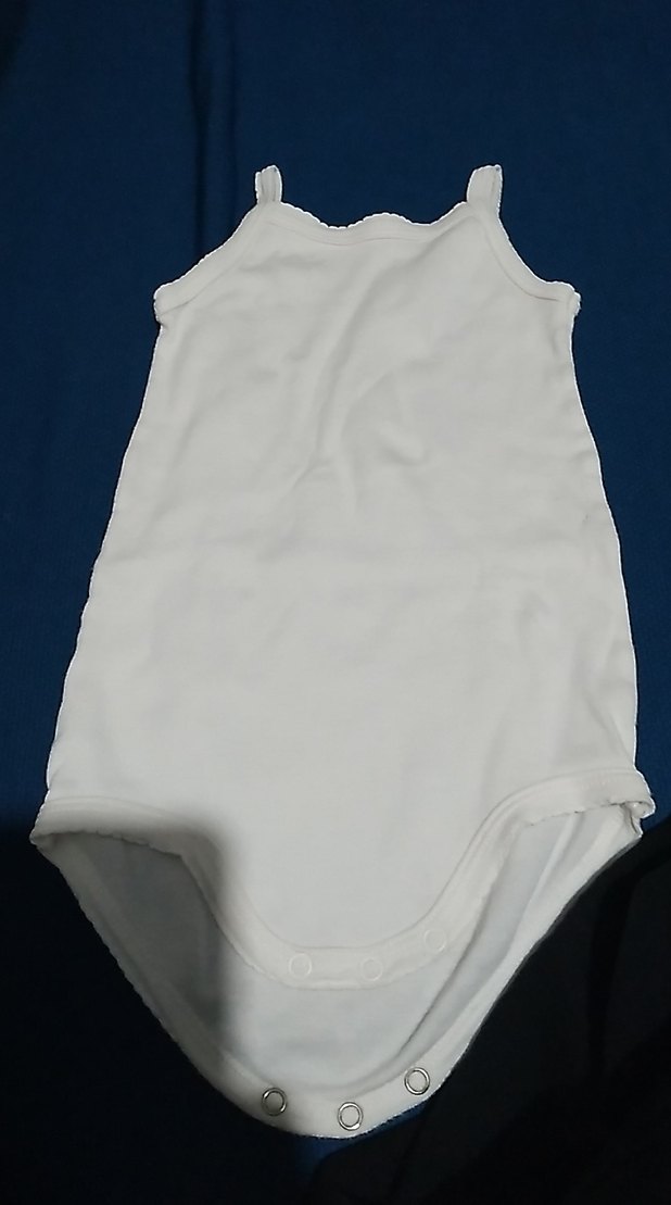 Beyaz Çocuk Atlet Body 3'lü Paket - Görsel 4