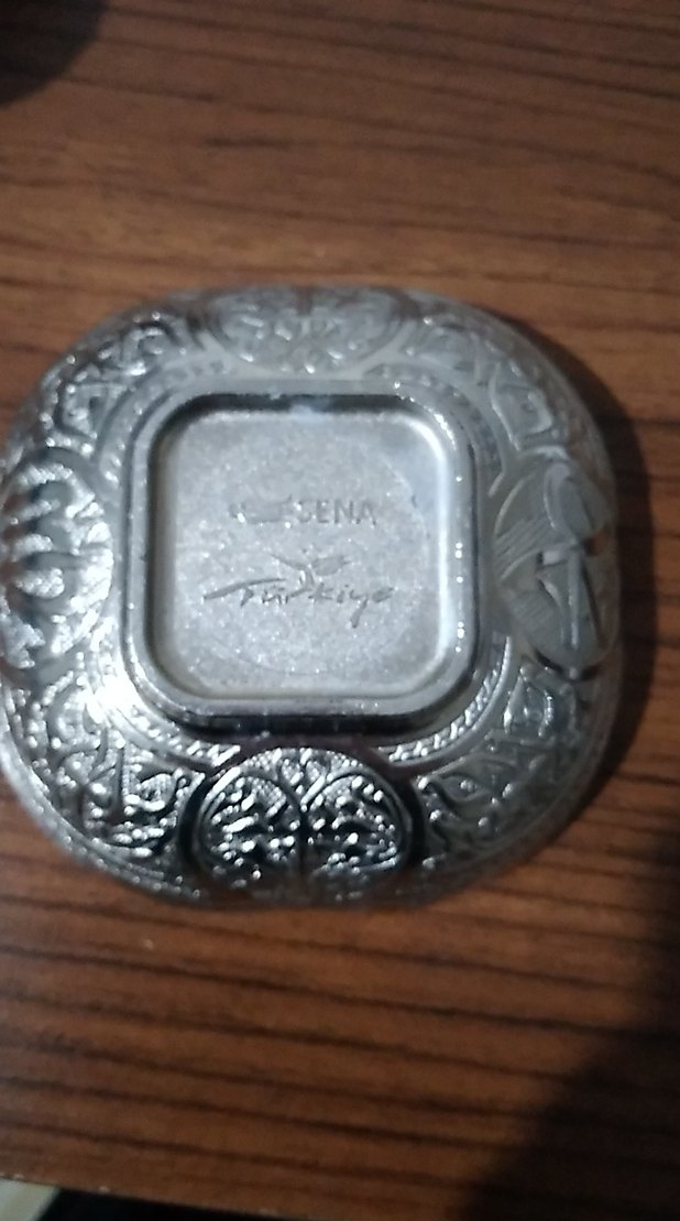 Altın Renkli Parlak Tabak - Görsel 3