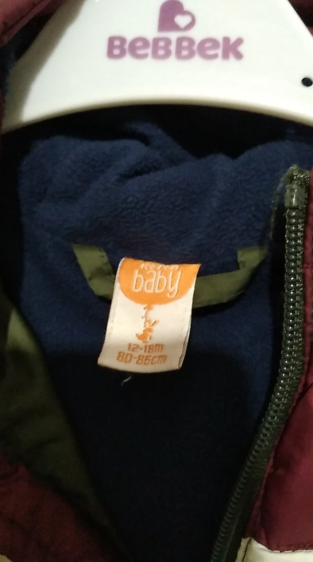 Kapüşonlu Çok Renkli Erkek Çocuk Mont - Görsel 2