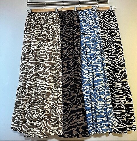 Zebra desen etek