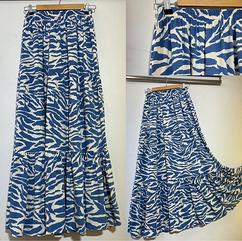 Zebra Desen Etek