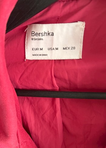 Kadın Pembe Süet Kısa Deri Ceket - Görsel 3