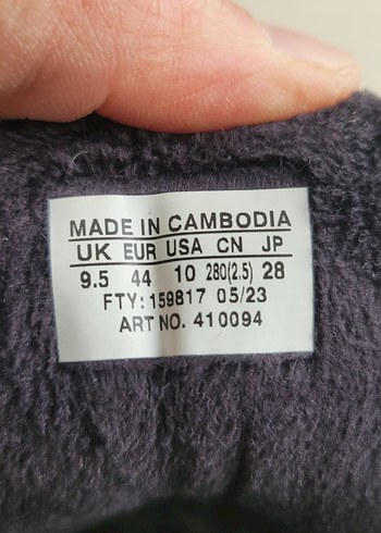 Orjinal Salomon Erkek Lacivert Outdoor Bot - Görsel 8