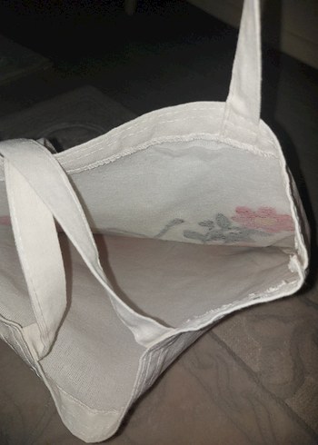 punch İşlemeli Kadın Çanta ASTARSIZ - Görsel 6