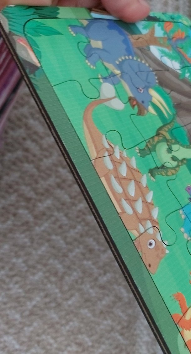 Çocuklar için Dinozor Temalı Yapboz 24 parca - Görsel 3