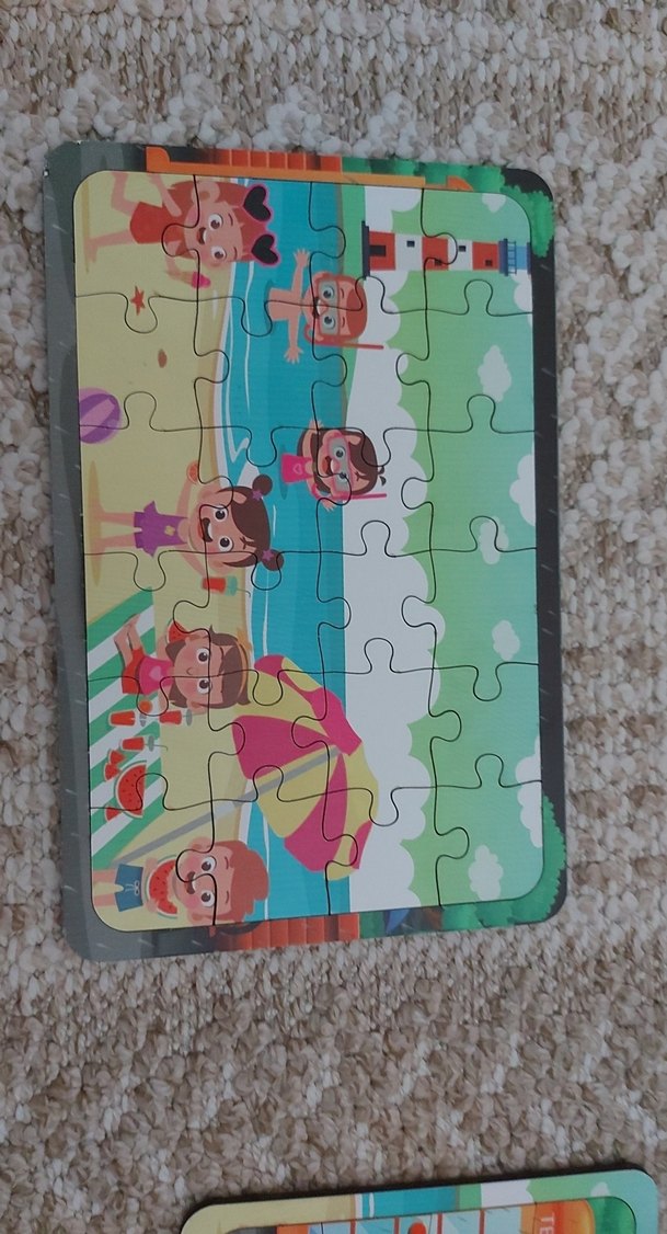 Çocuklar için renkli 24 parçalı yapboz - Görsel 2