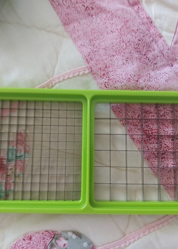 Yeşil Renkli Plastik Mutfak Dilimleyiciler Seti - Görsel 7