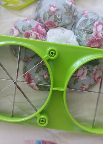 Yeşil Renkli Plastik Mutfak Dilimleyiciler Seti - Görsel 8