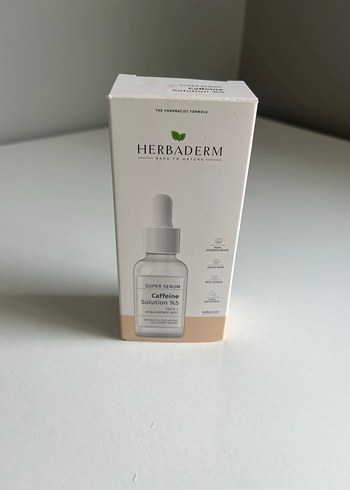 Herbaderm Kafein Çözeltisi %5 göz altı bakım serumu - Görsel 2