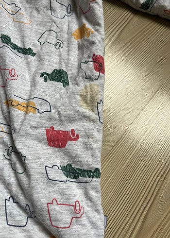 Renkli Desenli Fermuarlı Bebek uyku Tulumu - Görsel 7