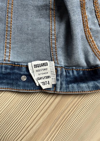 Kız Çocuk Kolsuz Kot Ceket  7/8 Yaş - Görsel 5