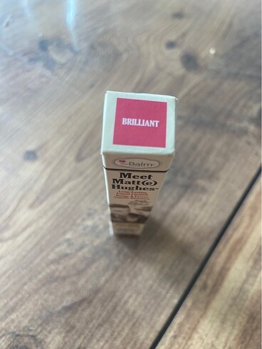 Beden pembe Renk The balm meet matte likit ruj brilliant