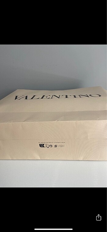 diğer Beden Valentino karton çanta büyük boy