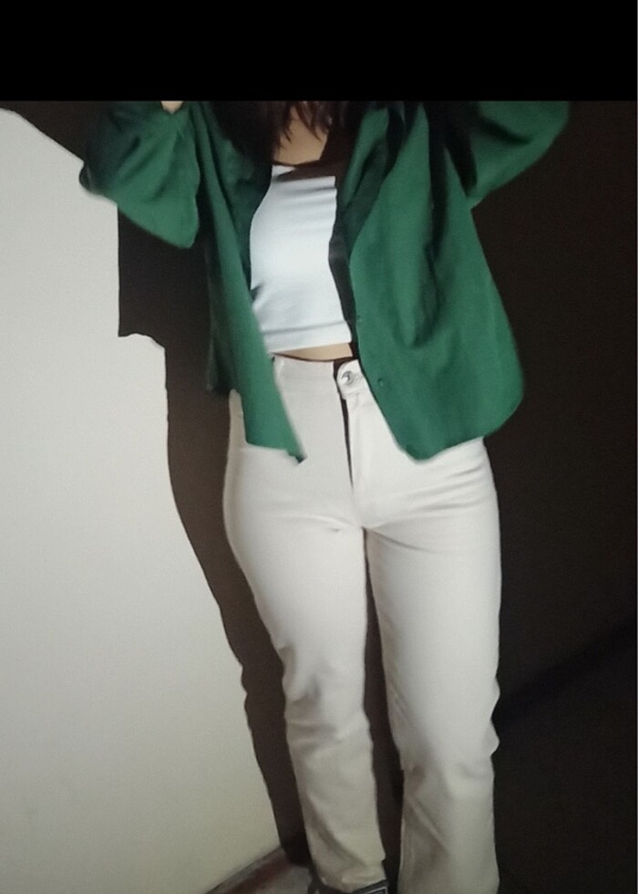 Krem pantolon - Görsel 3