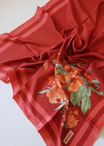 Frey ferrace ipek twill eşarp - Görsel 2