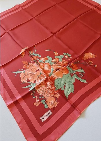 Frey ferrace ipek twill eşarp - Görsel 4