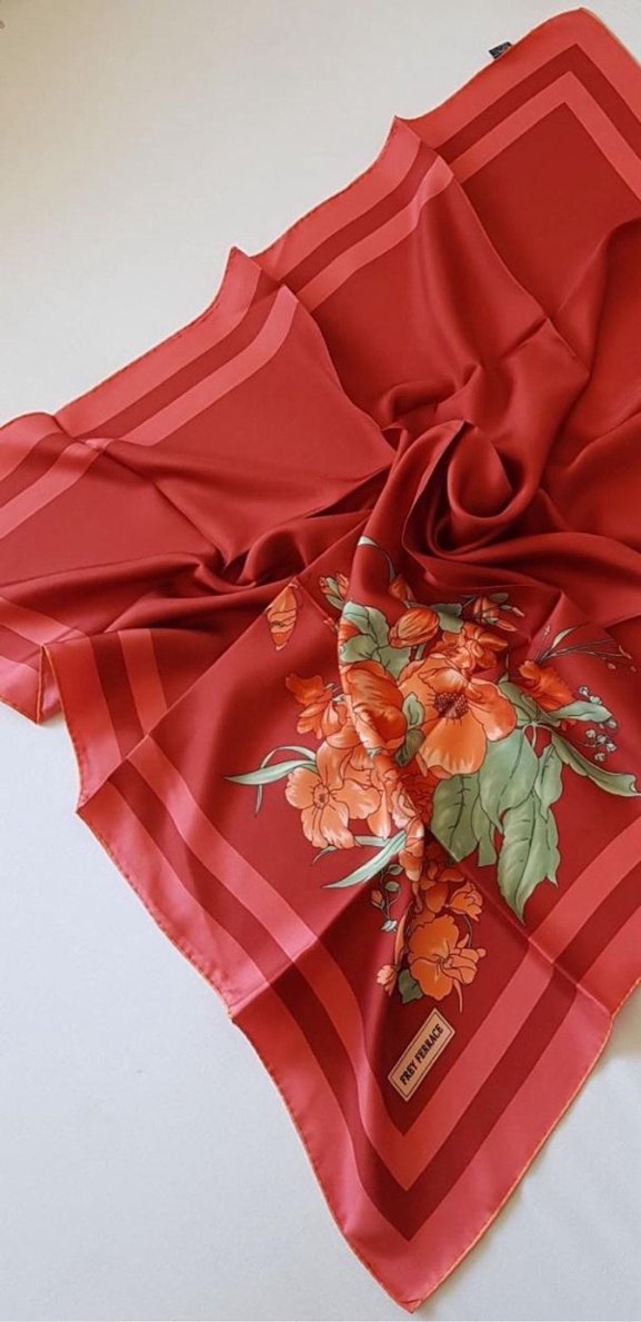 Frey ferrace ipek twill eşarp - Görsel 2