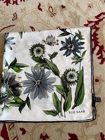 Elie Saab Elie saab ipek twill eşarp