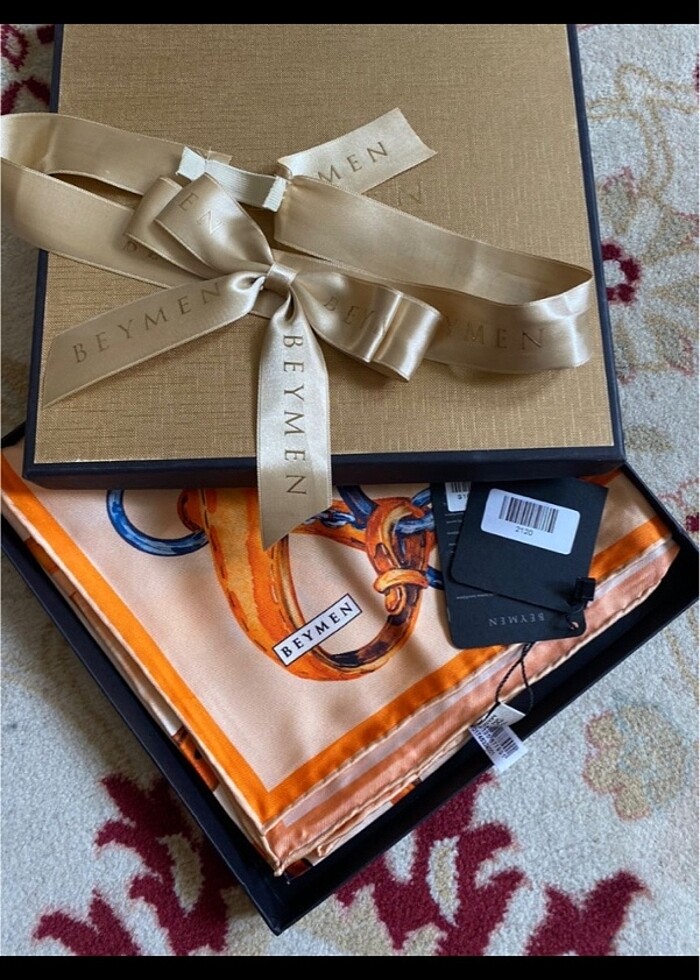 Beymen ipek twill eşarp - Görsel 2
