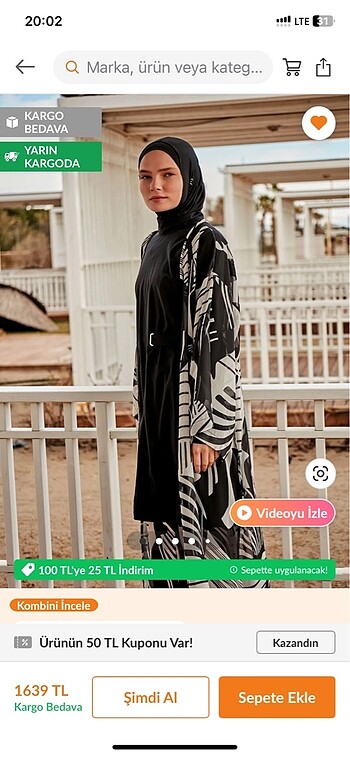 Marina kimono kaftan