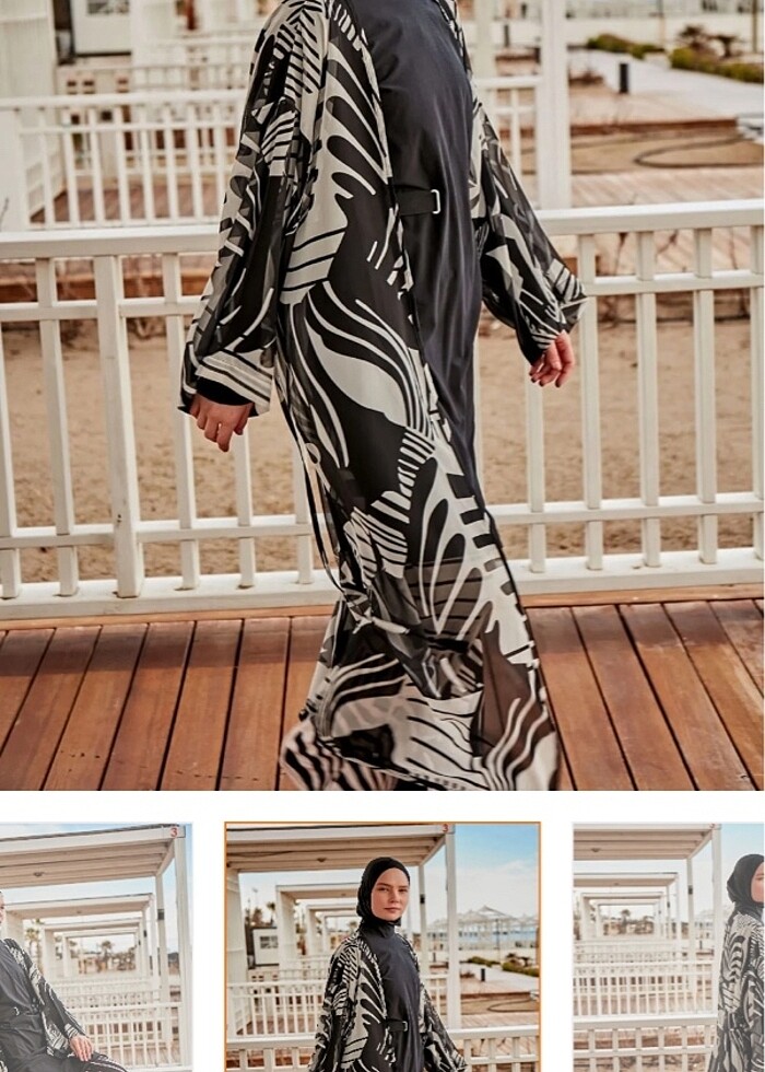 Marina kimono kaftan - Görsel 3