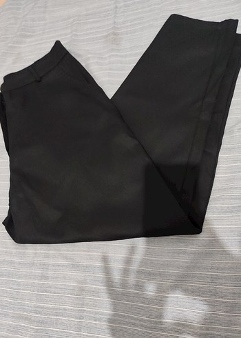 Siyah Kadın Kumaş Pantolon - Görsel 3