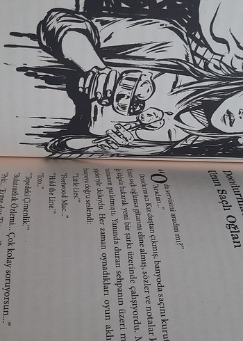 Siyah Gotik Erkek Rozet - Görsel 3