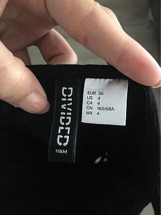 36 Beden Siyah h&m tulum