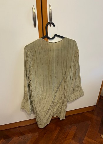 H&M Bej Uzun Kollu Hamile Bluzu