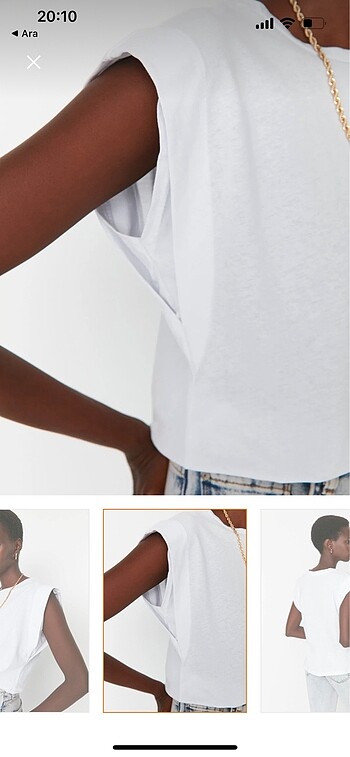xs Beden Trendyolmilla beyaz tişört