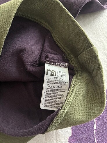 9 Yaş Beden mor Renk Mothercare sweatshirt 9-10y