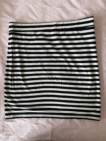 m Beden H&M penye mini etek