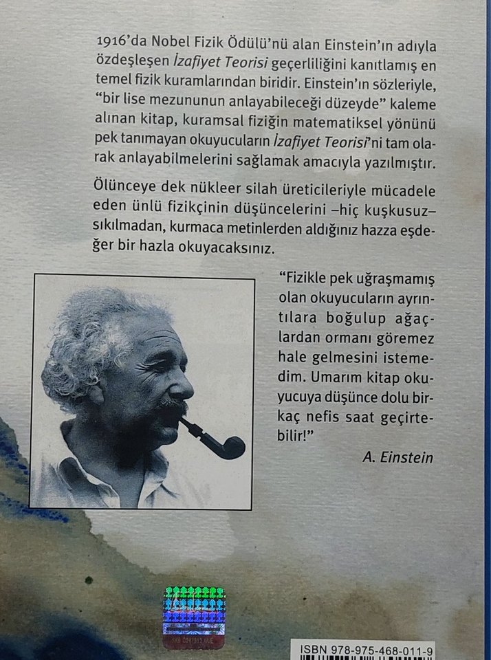 Albert Einstein - İzafiyet Teorisi - Görsel 2