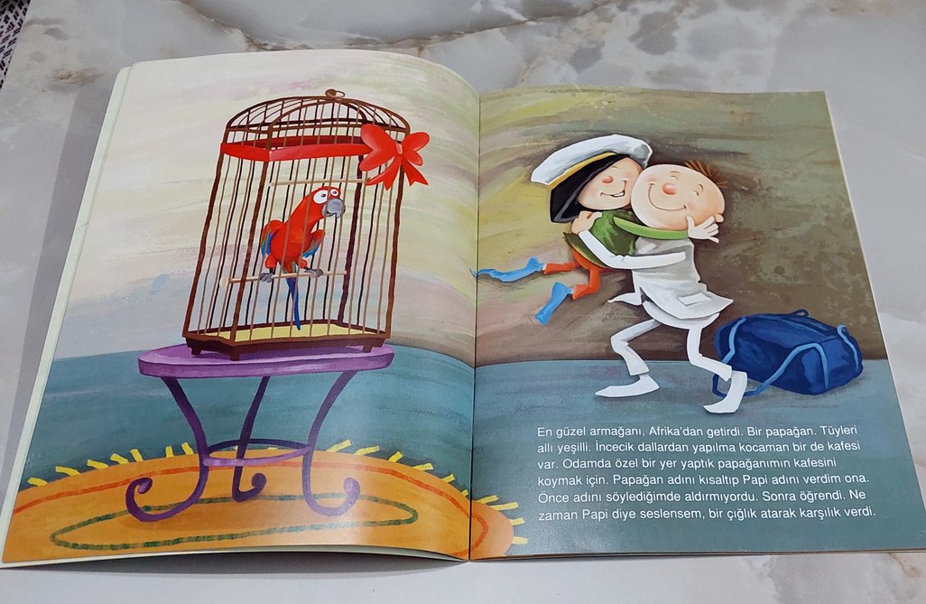 YKY Yayınları - Arkadaşım Papi -  Çocuk Hikaye Kitabı - Görsel 2