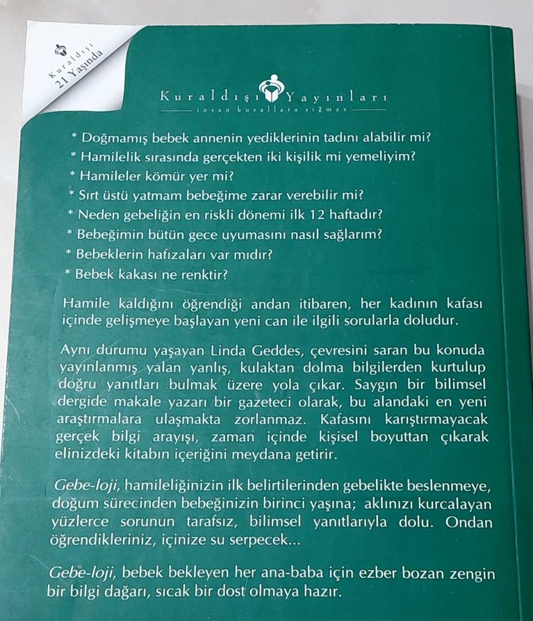 Linda GEDDES - Gebe-Loji (Hamilelik Rehberi) - Görsel 2