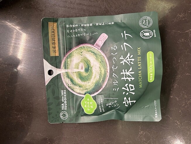 matcha latte tozu
