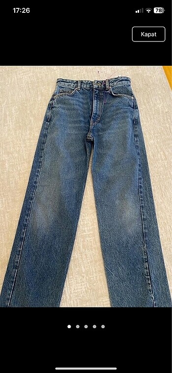 Orjinal pull bear jean straight fit