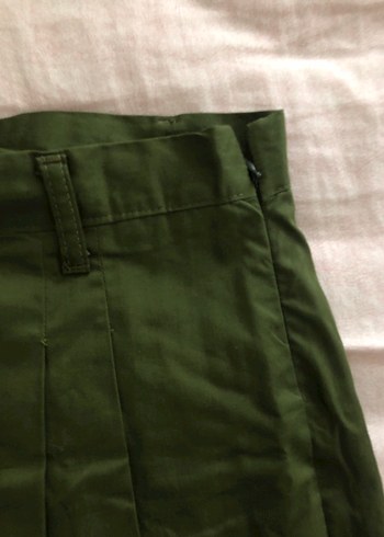 Yeşil Şort etek - Görsel 4