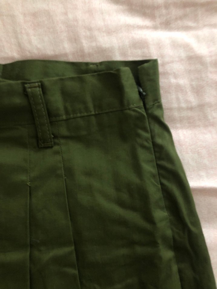 Yeşil Şort etek - Görsel 4