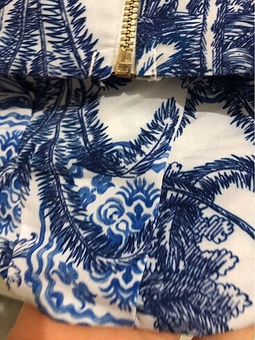 Mavi kol detaylı büstiyer - Görsel 3