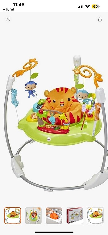 Hoppala zıpzıp fisher price yağmur ormanı