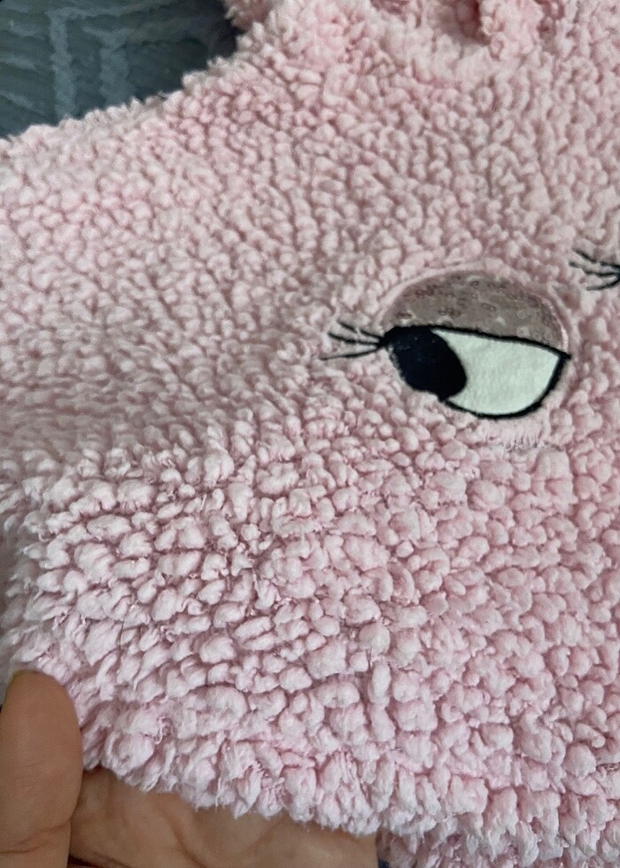 Pembe teddy panço - Görsel 2