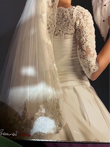 34-36 beden özel tasarım
 Gelinlik - Görsel 4