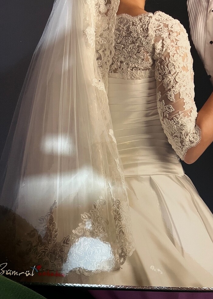 34-36 beden özel tasarım
 Gelinlik - Görsel 4