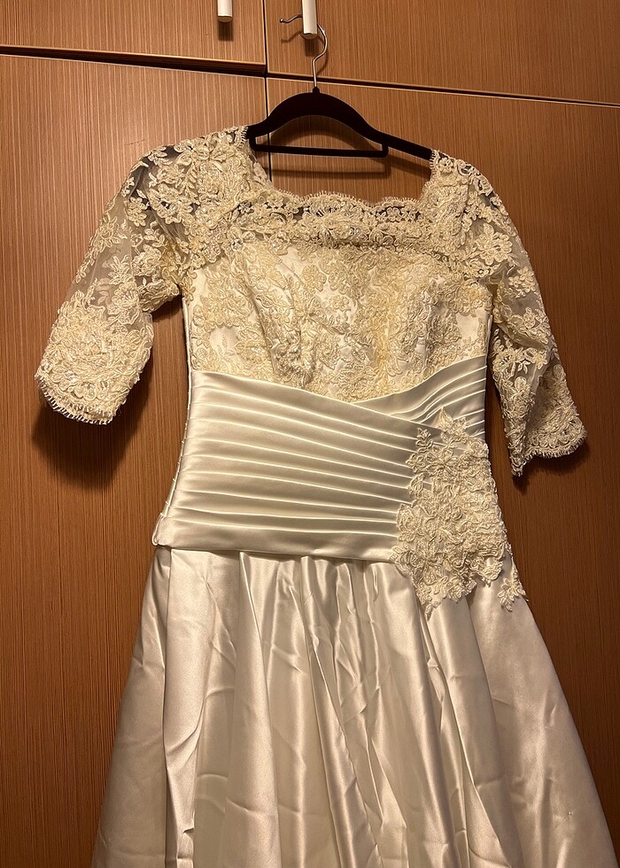 34-36 beden özel tasarım
 Gelinlik - Görsel 5