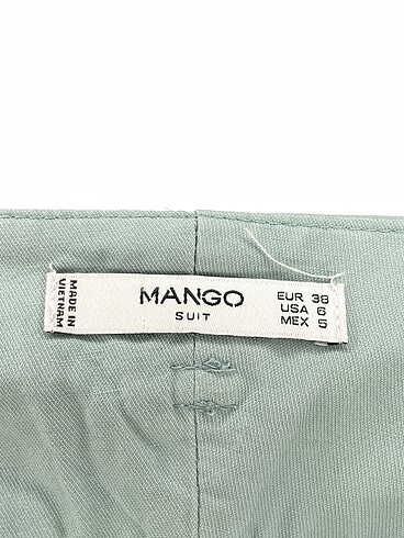 38 Beden mavi Renk Mango Düz Kesim %70 İndirimli.