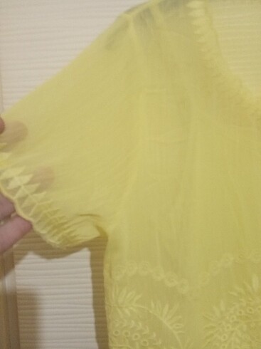 42 Beden sarı Renk Next 42 beden yeni elbise ölçüleri açıklamada 