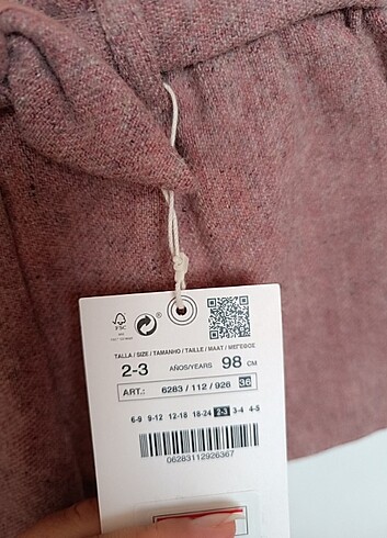 Zara Zara kışlık yün şort